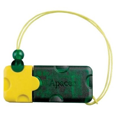 флешка Apacer 8GB AH161 Green-Yellow