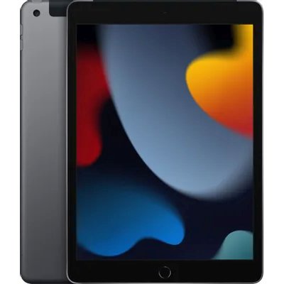 Планшет Apple iPad 2021 10.2 Wi-Fi+Cellular 64Gb Space Gray MK473ZP/A