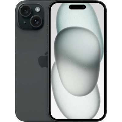 Смартфон Apple iPhone 15 128GB Black MTP03RX/A