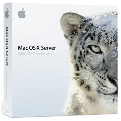 программное обеспечение Apple Mac OS X Leopard SERVER Обновление с 10 клиентов до безлимитного количества на 1 сервер MB607