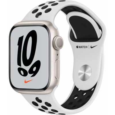 умные часы Apple Watch Nike Series 7 MKN33RU/A