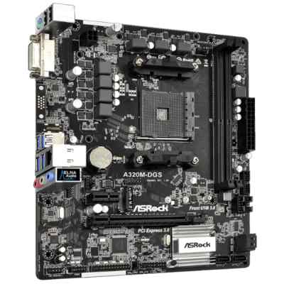 материнская плата ASRock A320M-DGS