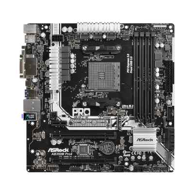 материнская плата ASRock AB350M Pro4