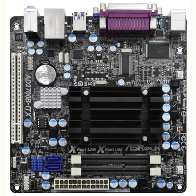 материнская плата ASRock AD2700B-ITX