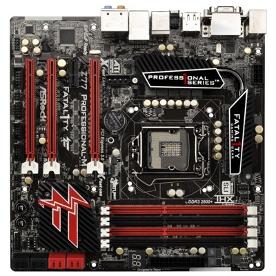 материнская плата ASRock Fatal1ty Z77 Professional-M