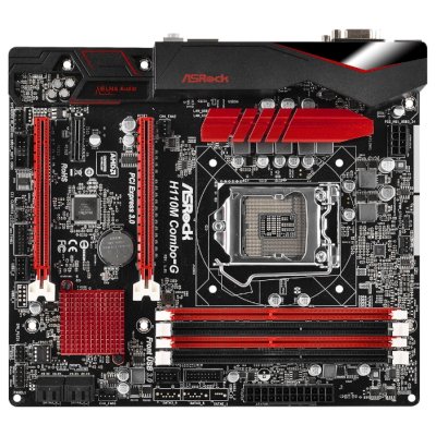 материнская плата ASRock H110M Combo-G