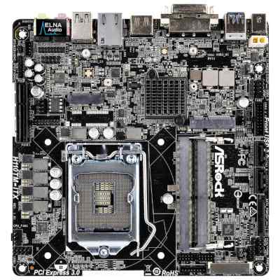 материнская плата ASRock H110TM-ITX