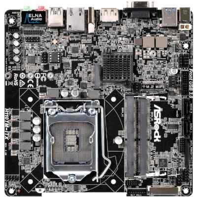 материнская плата ASRock H110TM-ITX R2.0