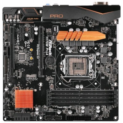 материнская плата ASRock H170M Pro4