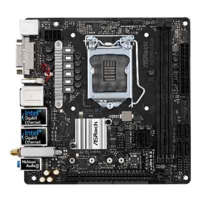 материнская плата ASRock H270M-ITX-AC