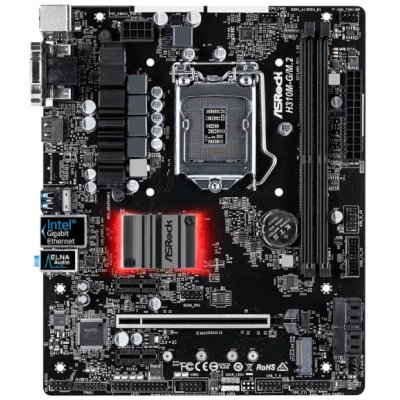 материнская плата ASRock H310M-G-M.2