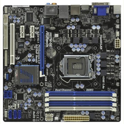 материнская плата ASRock H67M-GE