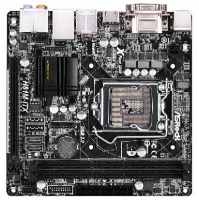 материнская плата ASRock H81M-ITX