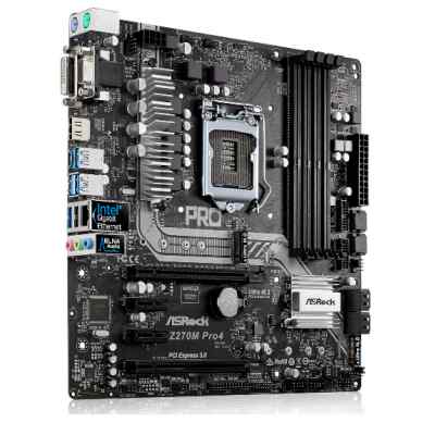 материнская плата ASRock Z270M Pro4