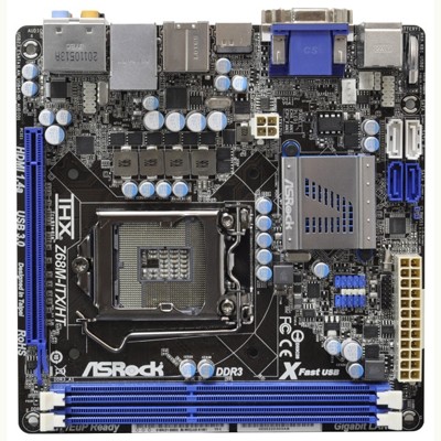 материнская плата ASRock Z68M-ITX HT