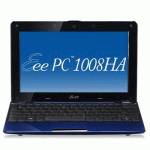 Нетбук ASUS EEE PC 1008HA 1/160/Blue/Win XP