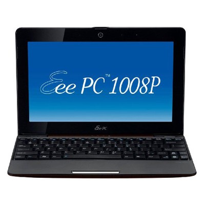 нетбук ASUS EEE PC 1008P 2/250/5800mAh/Win7 St/Coffe
