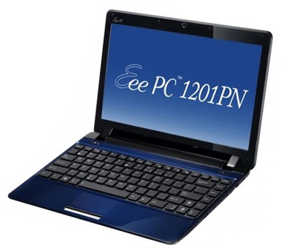 нетбук ASUS EEE PC 1201PN 2/250/4400mAh/Blue/Win 7 St