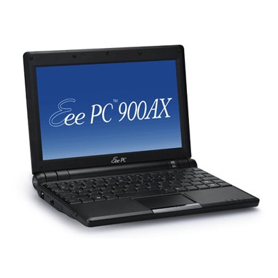 нетбук ASUS EEE PC 900AX 1/160/4400mAh/Black/XP