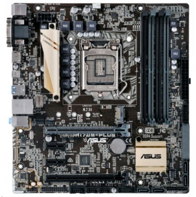 материнская плата ASUS H170M-Plus