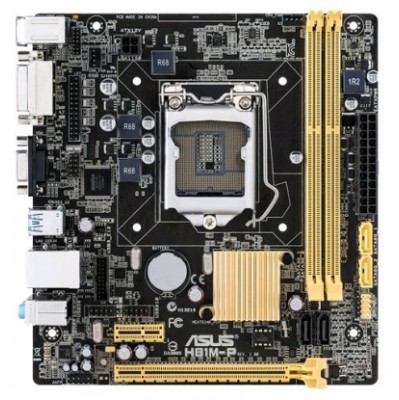 материнская плата ASUS H81M-P C SI