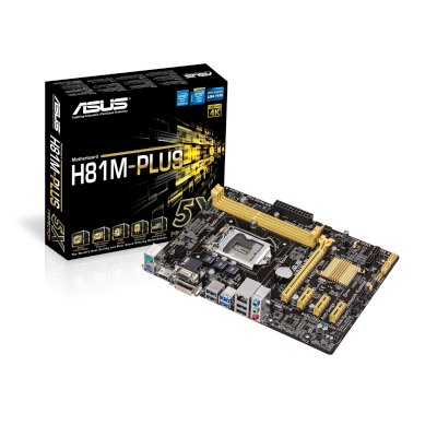 Материнская плата ASUS H81M-P Plus C SI