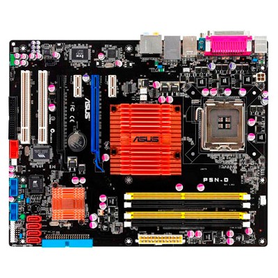 материнская плата ASUS P5N-D