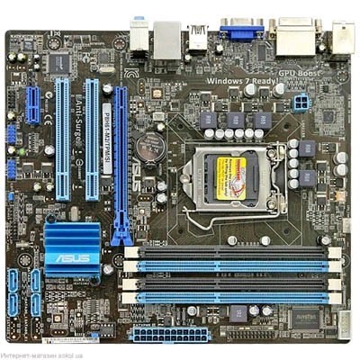 материнская плата ASUS P8H61-M2 SI