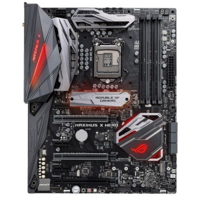 материнская плата ASUS ROG Maximus X Hero Wi-Fi AC