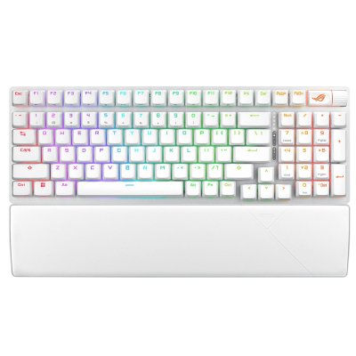 клавиатура ASUS ROG X901 Strix Scope II 96 Wireless White 90MP037A-BKRA30