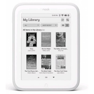 электронная книга Barnes & Noble Nook 2013 Simple Touch GlowLight