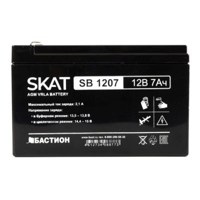 батарея для UPS Бастион SKAT SB 1207