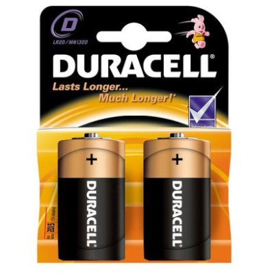 батарейки Duracell LR20-2BL