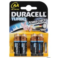Батарейки Duracell LR6-4BL Turbo