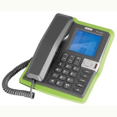 телефон BBK BKT-258 RU Black/Green