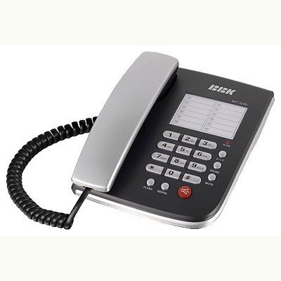 телефон BBK BKT-70 RU Silver/Black