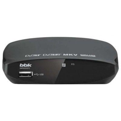 ТВ-тюнер BBK SMP002HDT2 Black