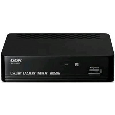 ТВ-тюнер BBK SMP124HDT2 Black