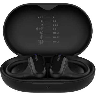 Гарнитура Belkin SoundForm ClearFit Open-Ear Black AUC013ctBK