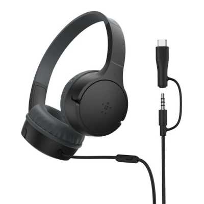 гарнитура Belkin SoundForm Mini Wired Black AUD010hqBK