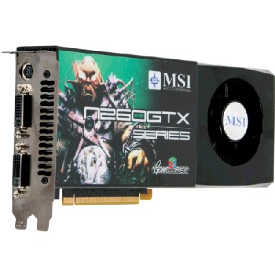 видеокарта PCI-Ex 896Mb MSI N260GTX T2D896 OC-Economic