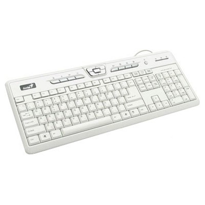 клавиатура Genius SlimStar 310 PS/2+USB White