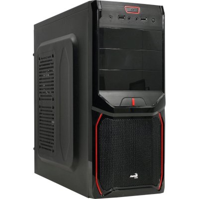 корпус AeroCool V3X Black-Red