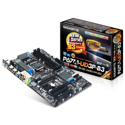 материнская плата GigaByte GA-P67A-UD3P