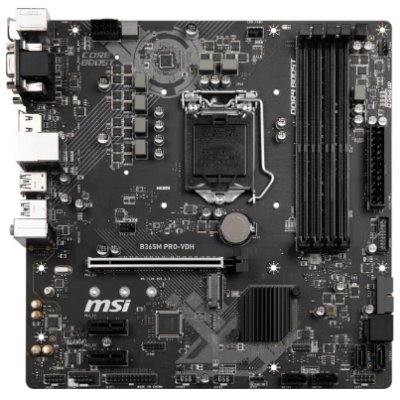 материнская плата MSI B365M Pro-VDH