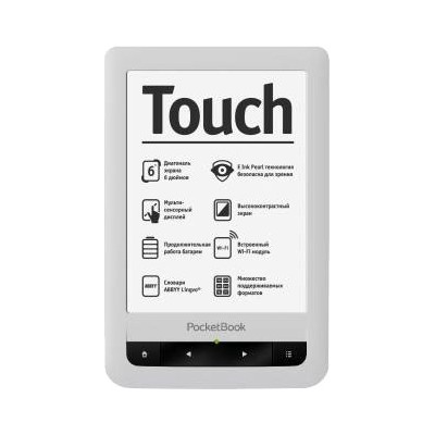 электронная книга PocketBook Touch 622 Black/White