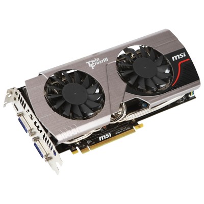 видеокарта PCI-Ex 1280Mb MSI N570GTX Twin Frozr II