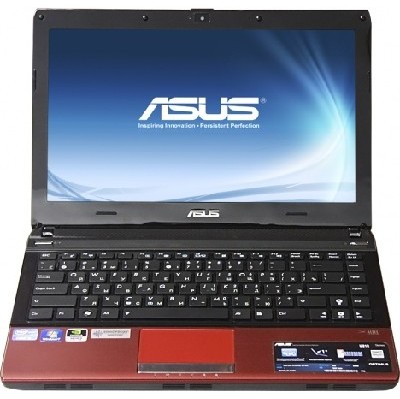 ноутбук ASUS U31SG i3 2350M/4/320/BT/Win 7 HB/Red
