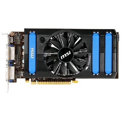 видеокарта PCI-Ex 1024Mb MSI N650TI-1GD5/OC