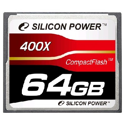 карта памяти Silicon Power 64GB SP064GBCFC400V10